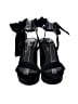 Lulus Black Sandals Size 6 - photo 2