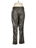 BCBGeneration 100% Polyurethane Silver Casual Pants Size M - photo 2