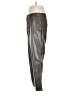 BCBGeneration 100% Polyurethane Silver Casual Pants Size M - photo 5