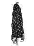 Worth 100% Polyester Floral Black Casual Dress Size M - photo 4
