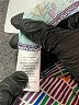 Lularoe Graphic Blue Casual Skirt Size 3X - photo 5