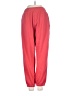 Fabrique Solid Red Casual Pants Size S - photo 2