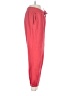 Fabrique Solid Red Casual Pants Size S - photo 4