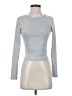 Shein Silver Long Sleeve T-Shirt Size S - photo 1