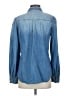 Scoop 100% Cotton Blue Long Sleeve Button-Down Shirt Size S - photo 2