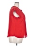 Opening Ceremony Red Short Sleeve Blouse Size XXL - photo 4