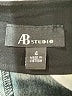 AB Studio Print Black Cocktail Dress Size 4 - photo 7