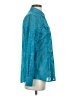 Ariat Paisley Teal Long Sleeve Blouse Size S - photo 4