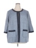 Maggie Barnes Blue Coat Size 2X - photo 1