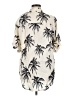 Anine Bing Tropical Ivory Short Sleeve Blouse Size M - photo 2