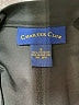 Charter Club 100% Polyester Solid Black Casual Skirt Size 8 - photo 3