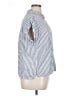 Orvis Stripes Blue Short Sleeve Button-Down Shirt Size XL - photo 4