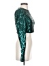 Lulus 100% Polyester Teal Jacket Size S - photo 4