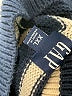 Gap 100% Baumwolle Stripes Blue Turtleneck Sweater Size XXL - photo 7