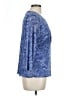 Lemon Grass 100% Polyester Blue 3/4 Sleeve Blouse Size L - photo 4