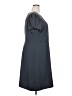 Ann Taylor LOFT 100% Polyester Solid Gray Casual Dress Size 20 - photo 4