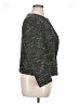 Ann Taylor Tweed Teal Blazer Size 16 - photo 4