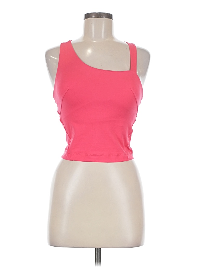 Pre-owned Assorted Brands Tank Top Pink Strapless Neckline Tops