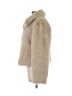 Zara Ivory Faux Fur Jacket Size M - photo 5