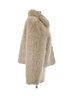 Zara Ivory Faux Fur Jacket Size M - photo 4