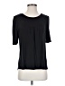 Amour Vert Black Short Sleeve Top Size S - photo 1