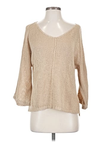 Ecru Pullover Sweater (view 1)
