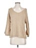 Ecru 100% Cotton Tan Pullover Sweater Size S - photo 1