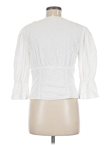 La Vie Rebecca Taylor 3/4 Sleeve Blouse (view 2)