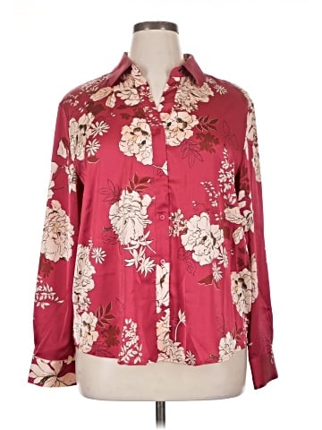 Maison d' Amelie Long Sleeve Blouse (view 1)
