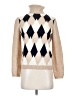 A.P.C. Argyle Tan Pullover Sweater Size XS - photo 1