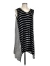 Max Studio Stripes Black Casual Dress Size L - photo 1