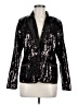 Chico's Metallic Black Blazer Size Med (1) - photo 1