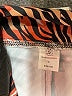 Skort Obsession Animal Print Orange Casual Skirt Size M - photo 3