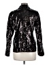 Chico's Metallic Black Blazer Size Med (1) - photo 2