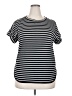 Cupio Black Short Sleeve Top Size XXL (estimated) - photo 1