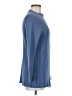 Nic + Zoe 100% Cotton Blue Pullover Sweater Size M - photo 4