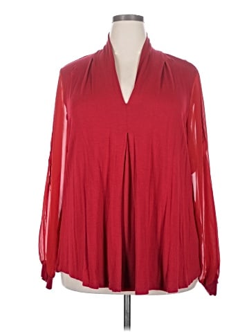 Cable & Gauge Long Sleeve Blouse (view 1)