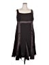 David's Bridal 100% Polyester Black Cocktail Dress Size 16 - photo 1
