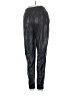 Avec Les Filles 100% Polyurethane Metallic Black Track Pants Size XS - photo 2