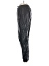 Avec Les Filles 100% Polyurethane Metallic Black Track Pants Size XS - photo 5