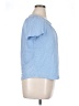 Talbots 100% Cotton Blue Short Sleeve Top Size L - photo 4