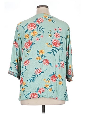 Belle By Kim Gravel 3/4 Sleeve T-Shirt (view 2)