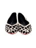 Kelly & Katie Animal Print Ivory Flats Size 8 - photo 2