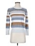 Evolution Stripes Blue Pullover Sweater Size XS - photo 1