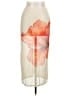 A Shirt Thing Floral Ivory Formal Skirt Size L - photo 1