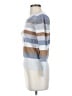 Evolution Stripes Blue Pullover Sweater Size XS - photo 5