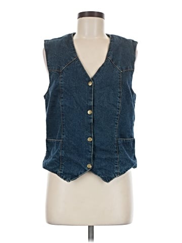 Milwaukee Motorcycle Clothing Co. Denim Vest (view 1)
