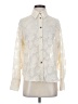 Zara Ivory Long Sleeve Blouse Size S - photo 1