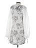 Coach 100% Viscose Gray Casual Dress Size 4 - photo 2