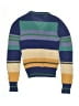 Broderick 100% Wool Stripes Blue Wool Pullover Sweater Size M (kids) - photo 2